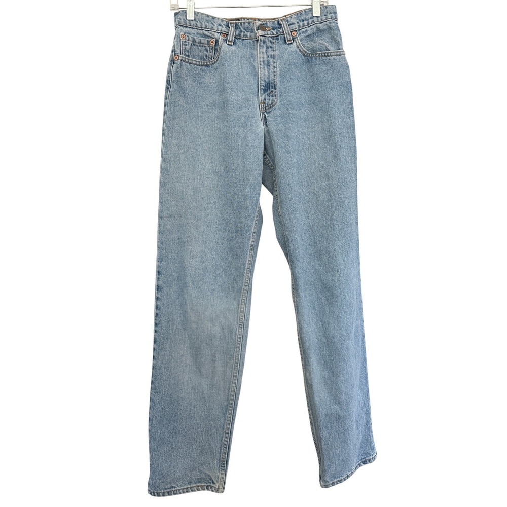 Vintage 2002 Levi's 555 Jeans Size 30 Waist 32 Length Relaxed Fit Straight Leg
